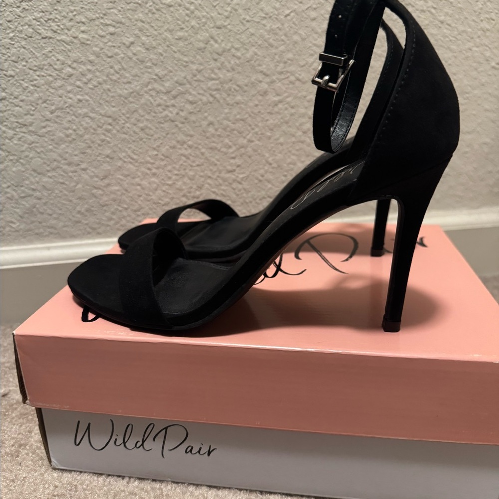 Wild Pair Black Women's Heels